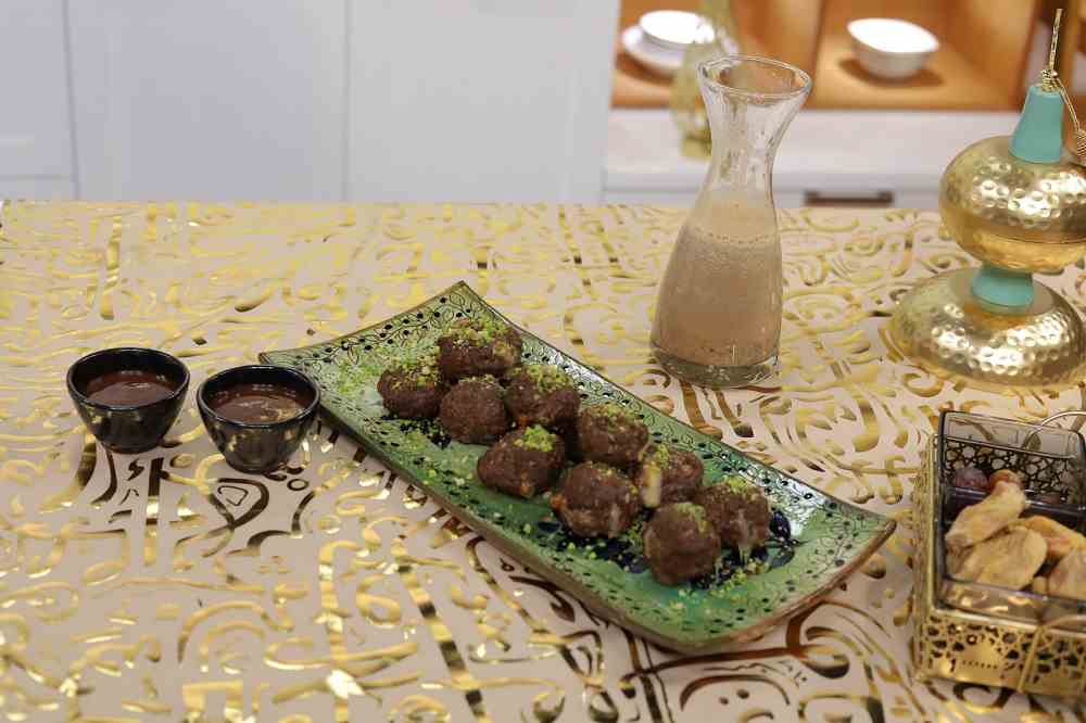 كفتة محشية جبن - مشروب التمر بالقهوة