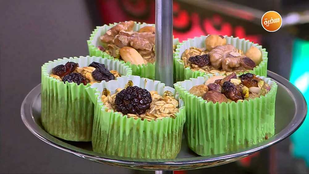 مافن الموز بالشوفان