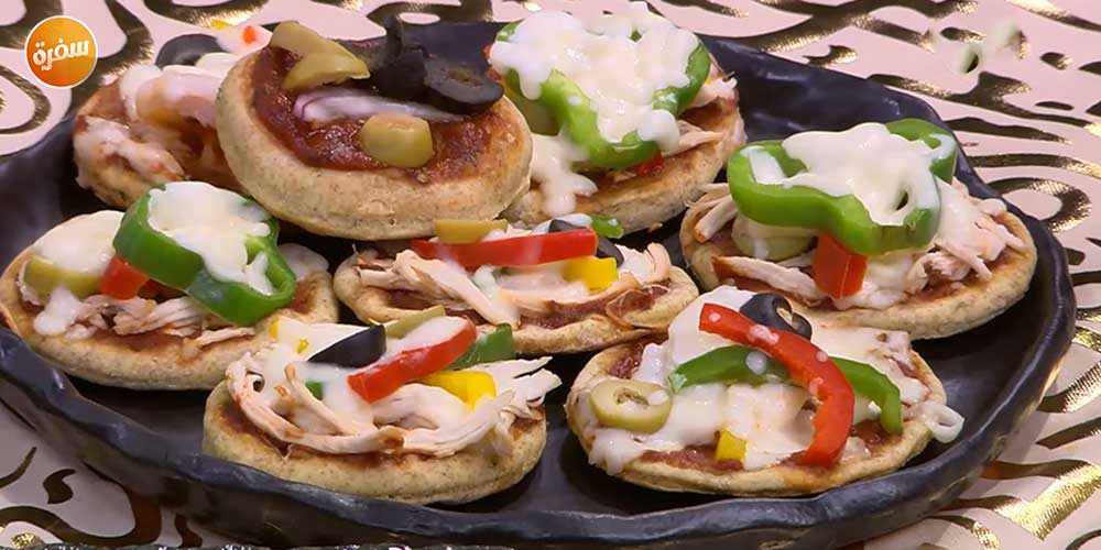 ميني بيتزا على الطاسة