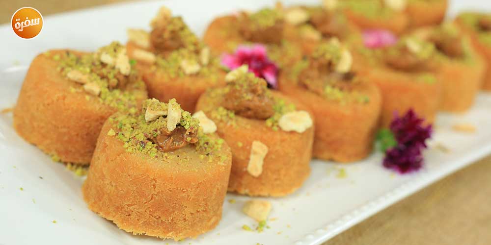 ميني كنافة بزبدة بسكوت القرفة