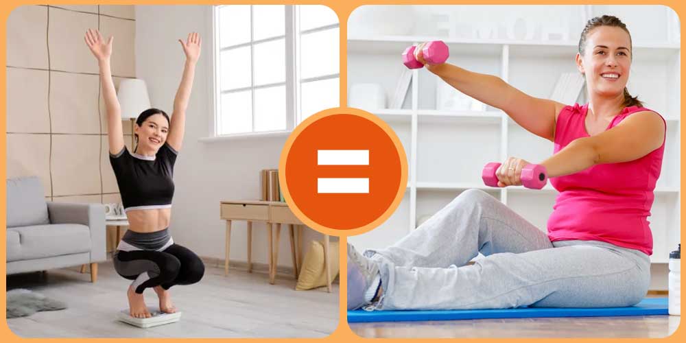 تمارين بسيطة هتشد جسمك وتخسسك 2 كيلو