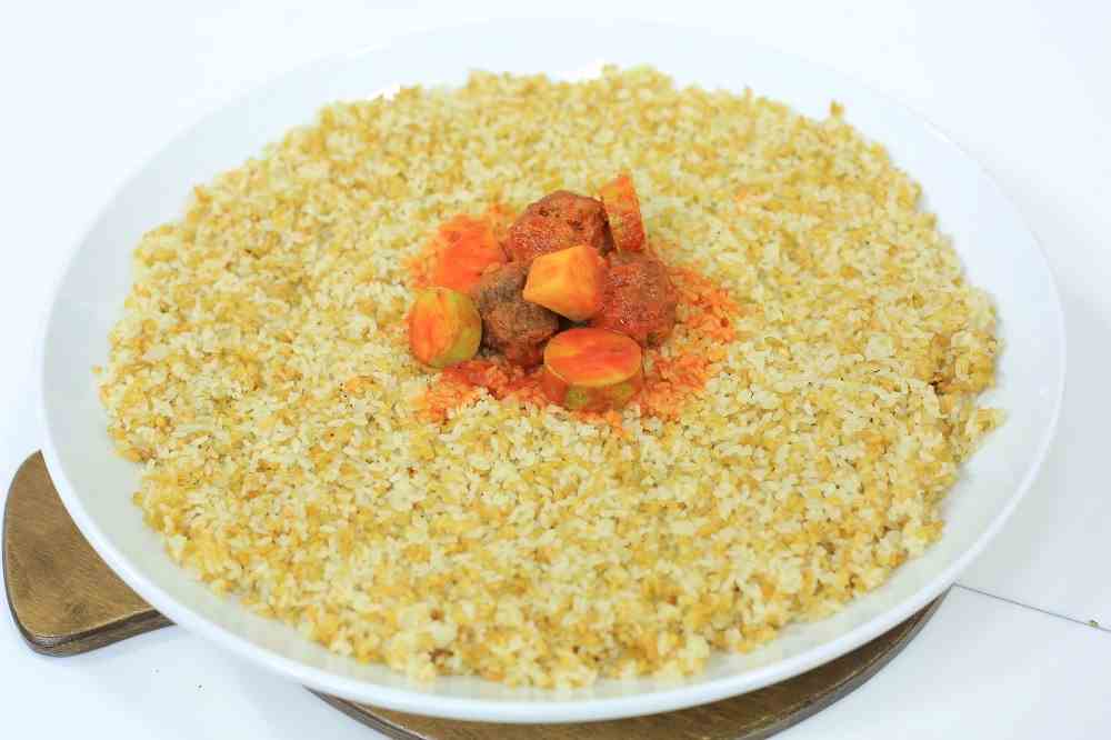 أرز بالفريك