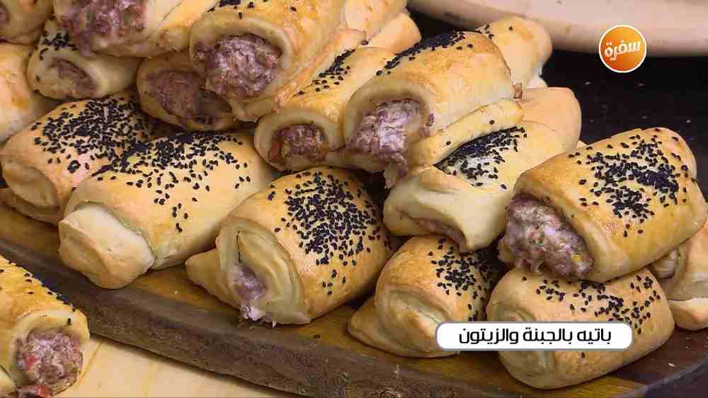 باتيه بالجبنة والزيتون
