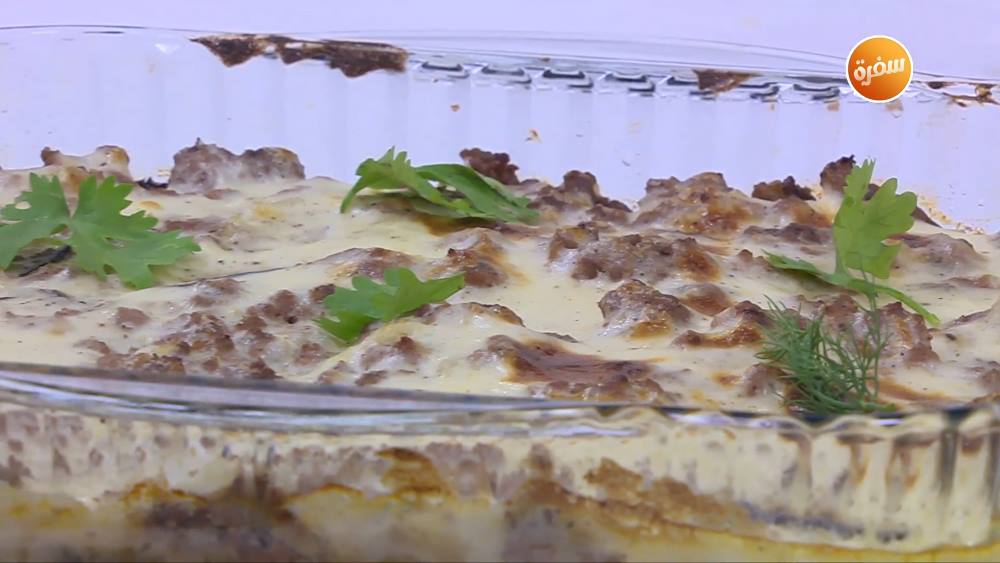 باذنجان بالبشاميل