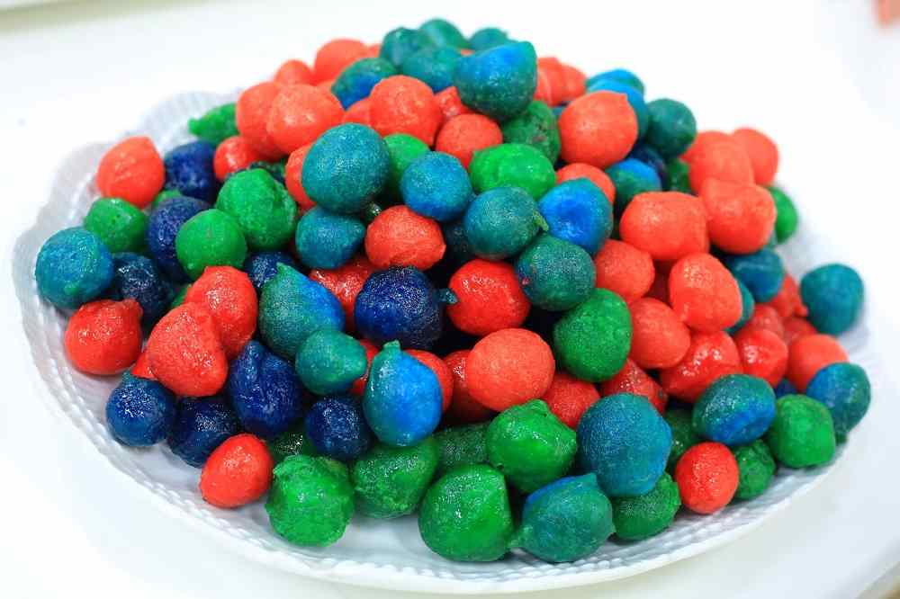 زلابية ملونة