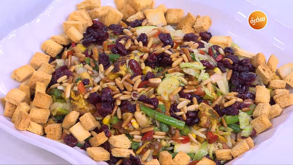 سلطة الدجاج الصيفية