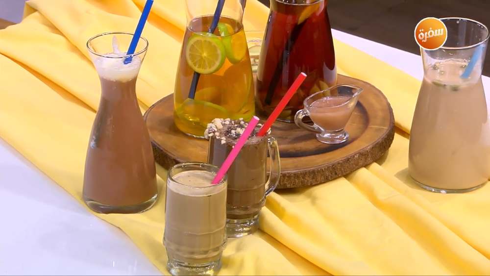 شاي لاتيه مثلج