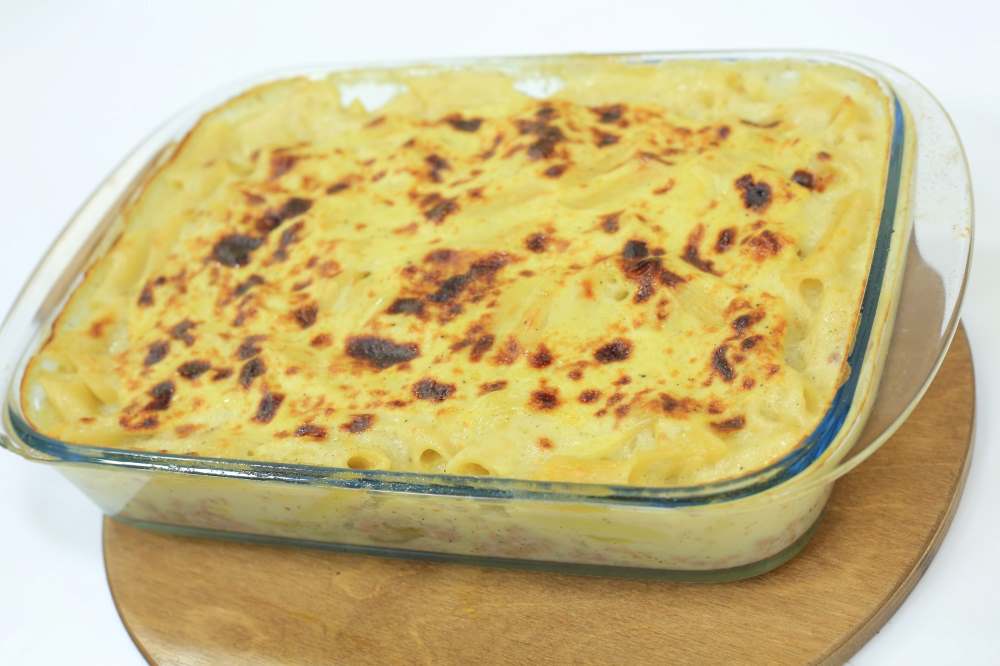 صينية مكرونة بالكوسة