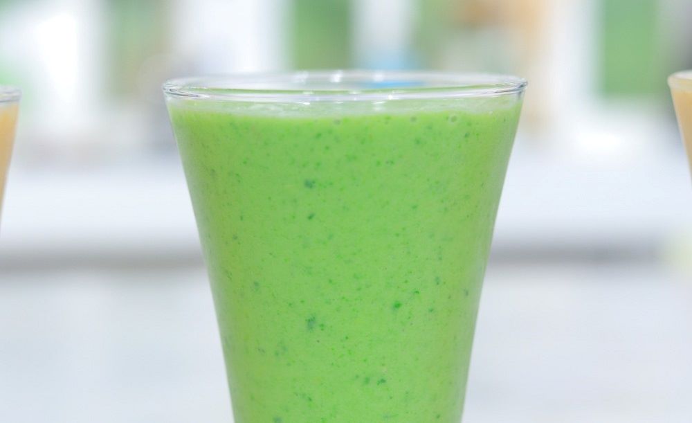 سموذي السبانخ