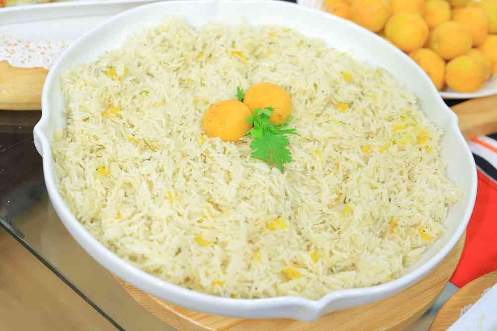 أرز بالمشمش