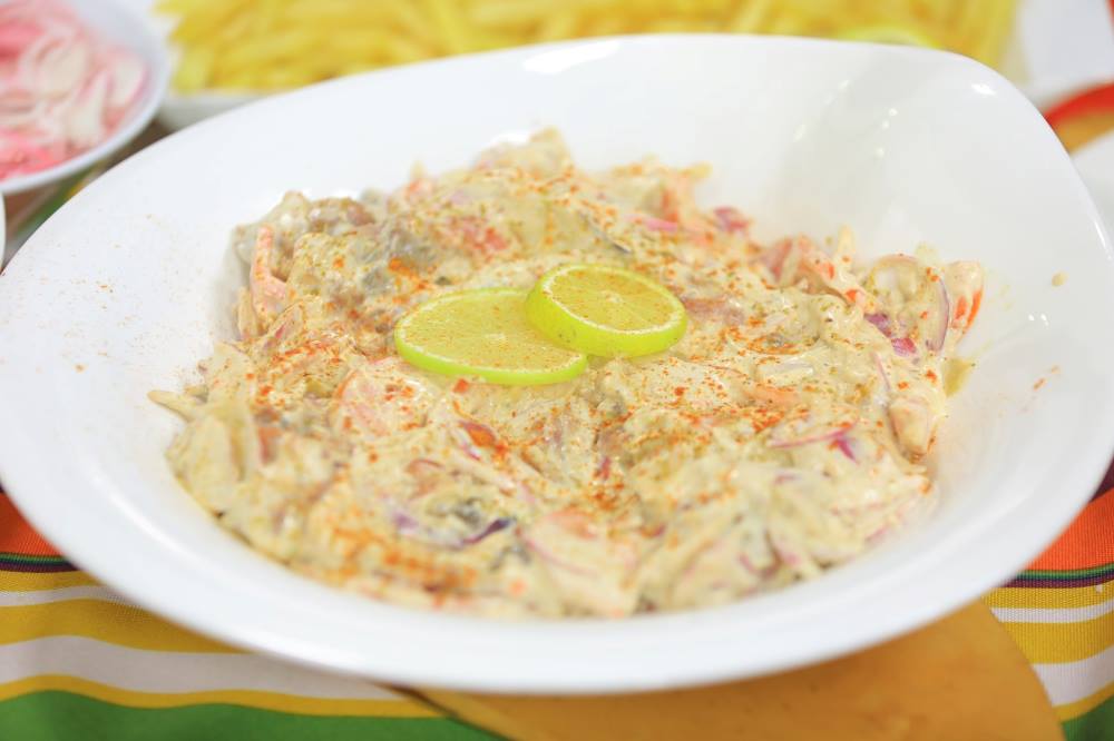 الفسيخ بالطحينة