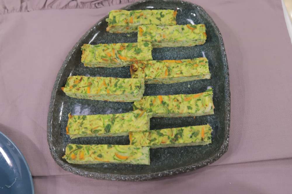 بارز الكوسة بالبيض