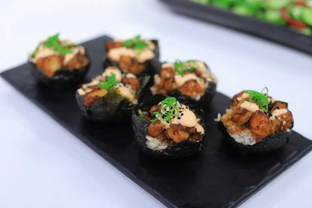 بديل السوشي في الفرن