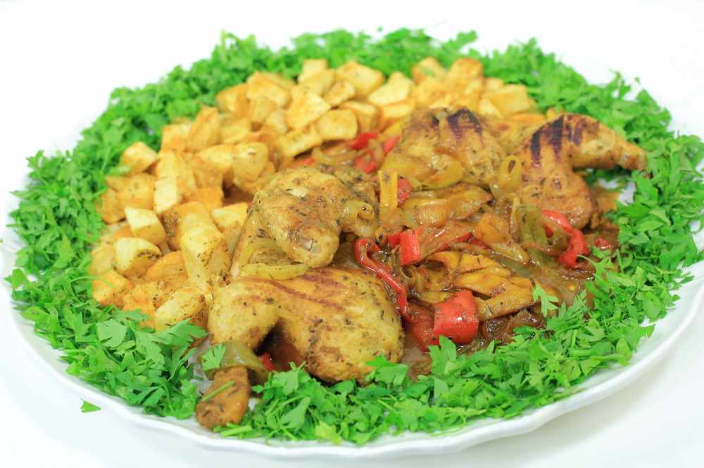 دجاج بدبس الرمان