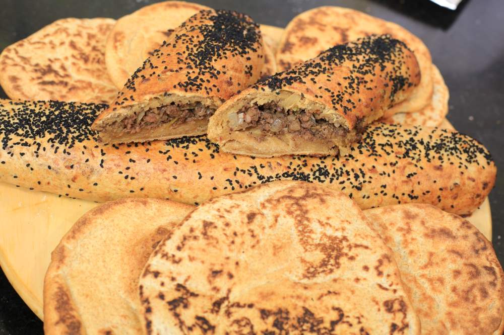رغيف اللحمة بالبصل