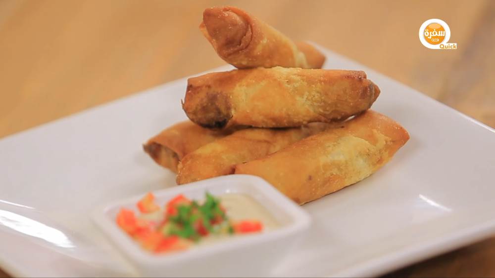 سبرنج رولز شاورما