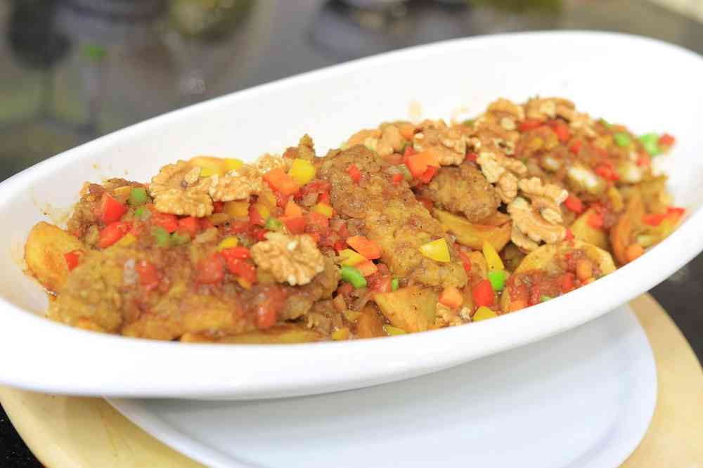 سمك بدبس الرمان