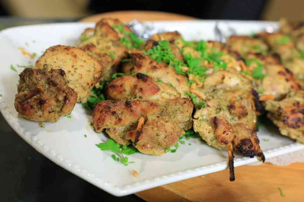 كباب دجاج الرانش