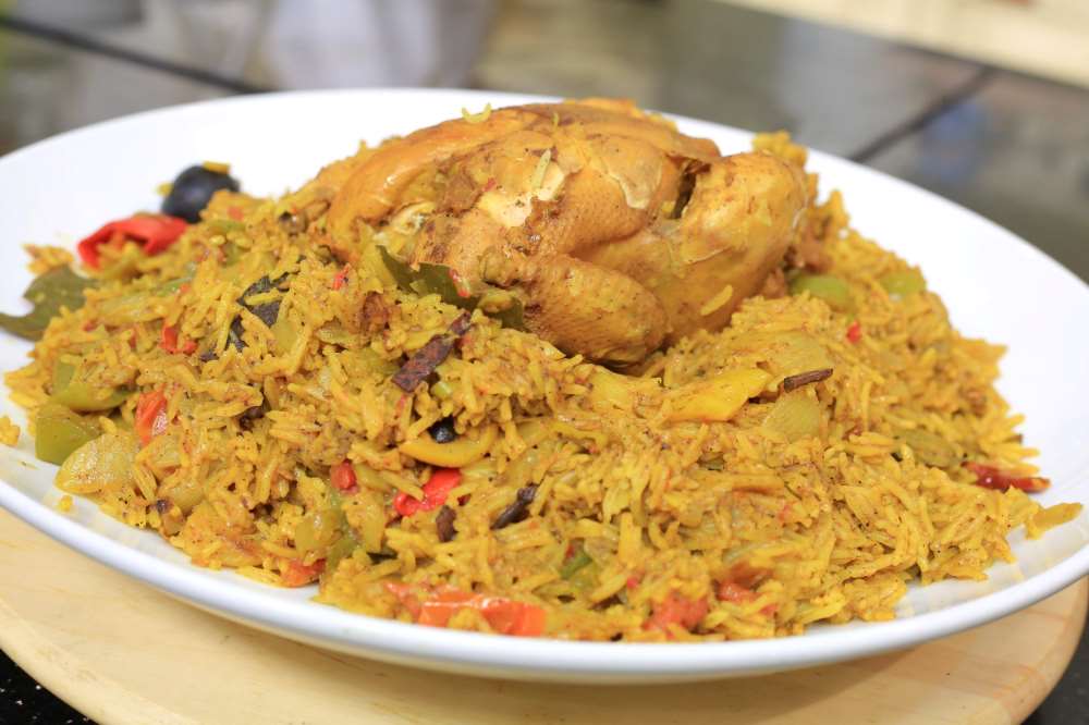 كبسة بالدجاج