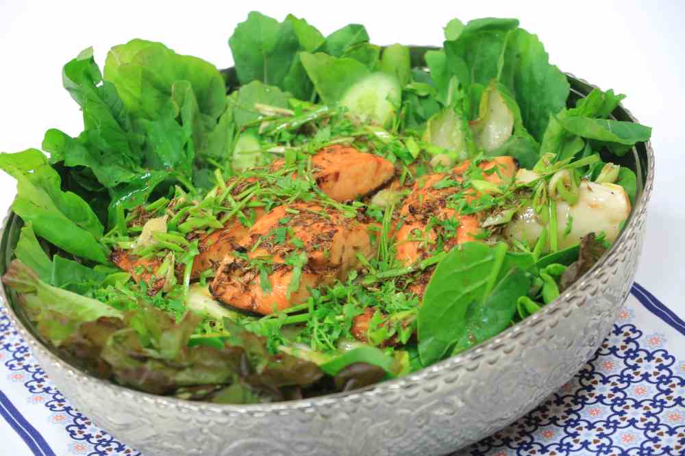 سلمون مخبوز