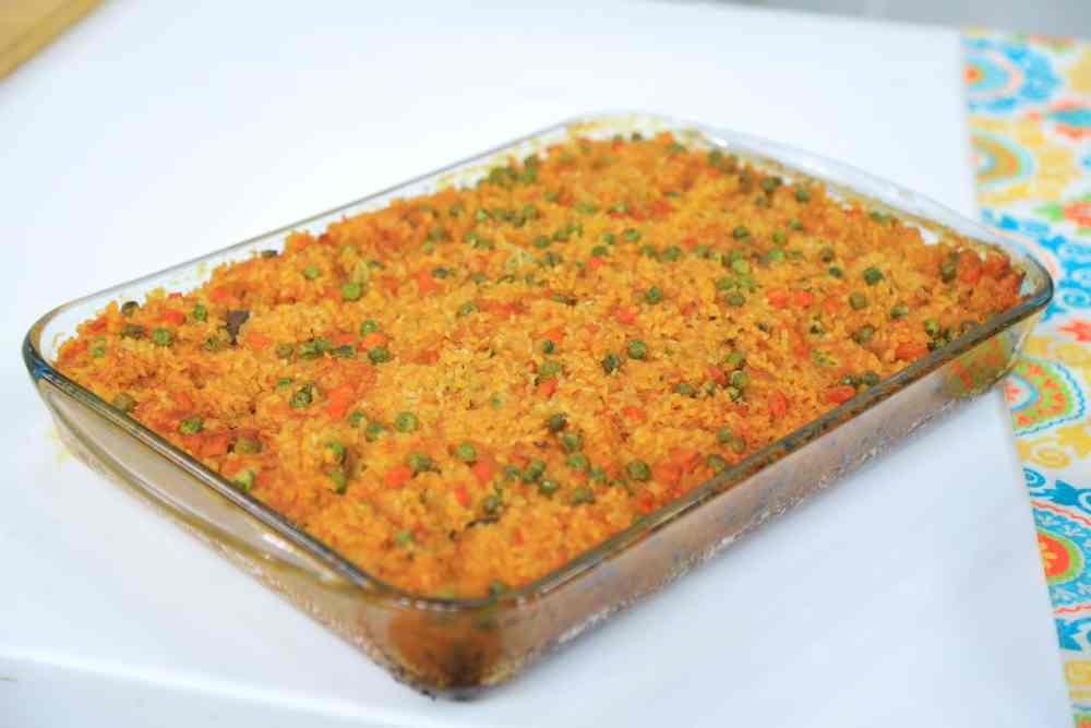 أرز بالبهارات واللحم