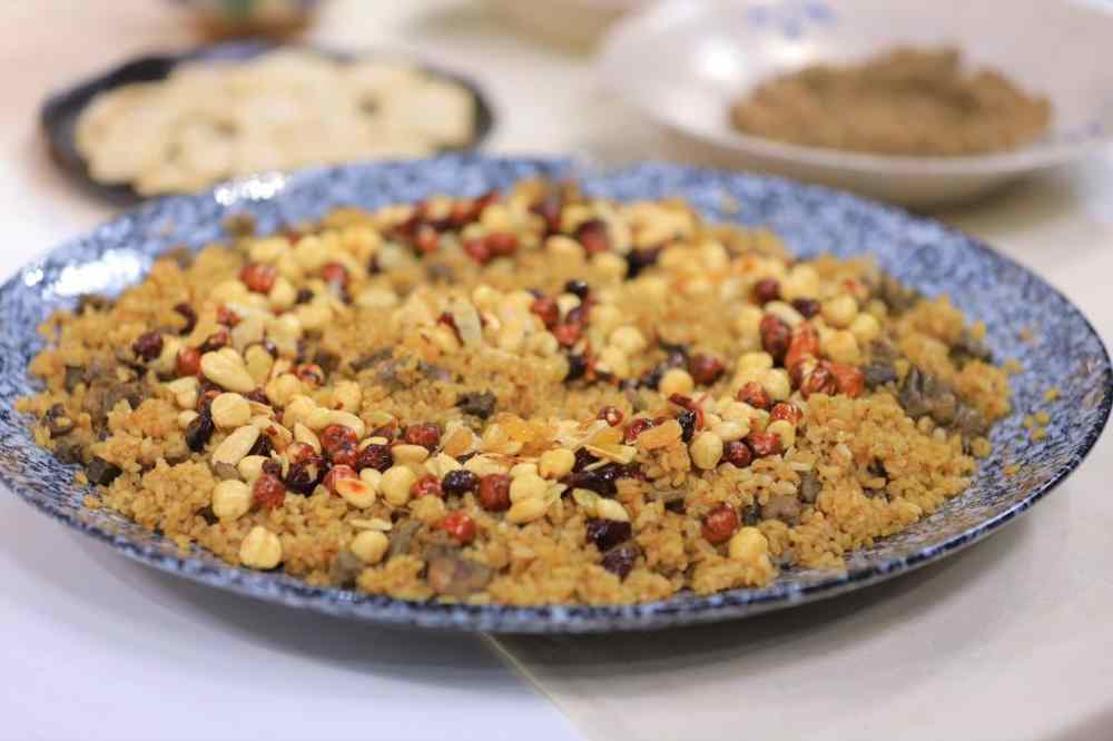 أرز بالخلطة والكبد