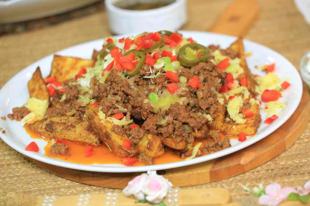 بطاطس ودجز مكسيكي