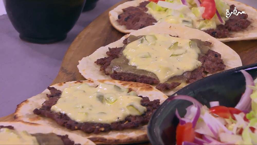 ساندوتش برجر سماش على الطاسة