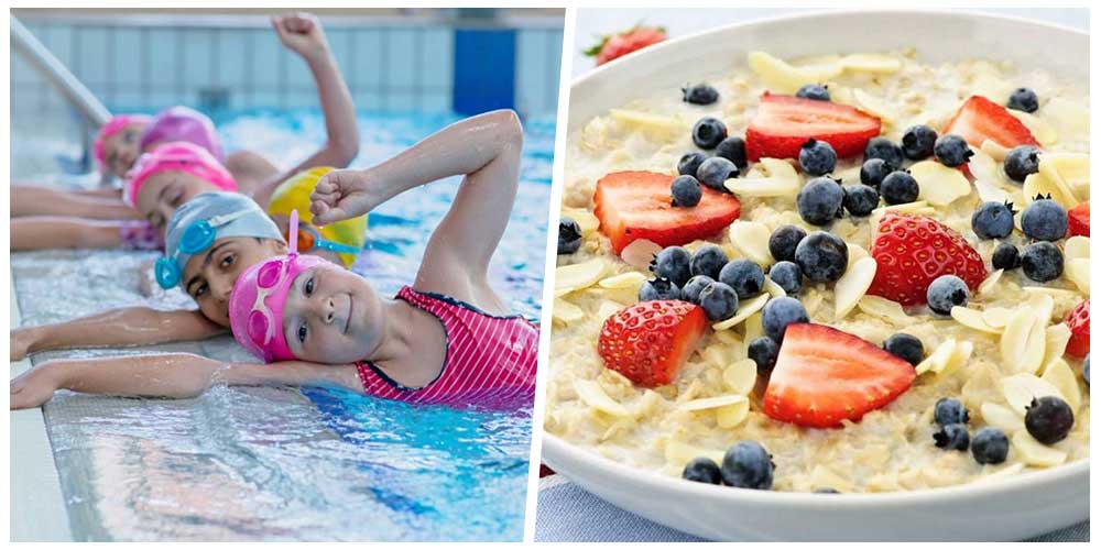 أكلات ممنوعة قبل تمرين السباحة.. خطورة تناول الطعام قبل السباحة مباشرة معلومة غير صحيحة إطلاقاً، ولكن هل سبق وسألت عن الجوع بعد السباحة؟