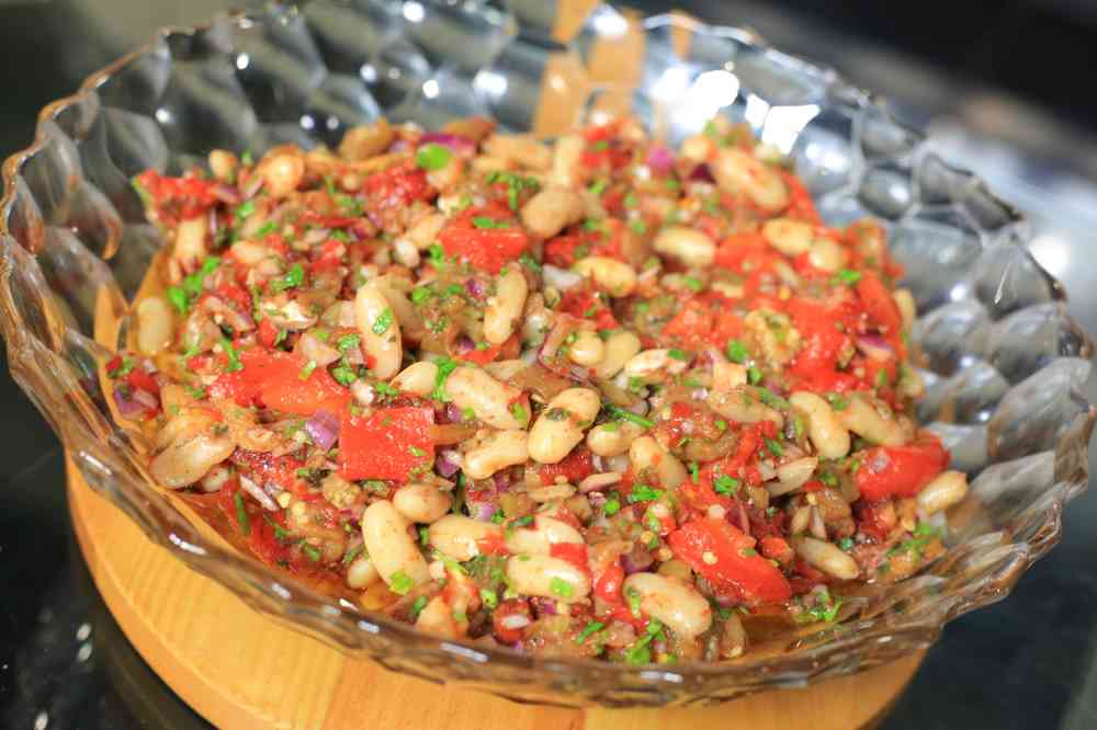 سلطة الفاصوليا البيضاء