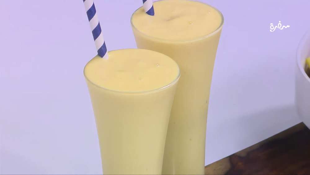 سموذي المانجو بالحليب المكثف