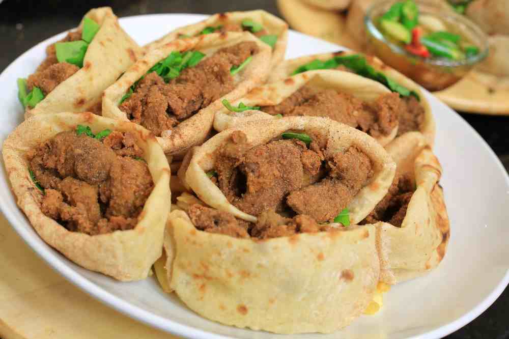 سندوتشات كبدة بالردة