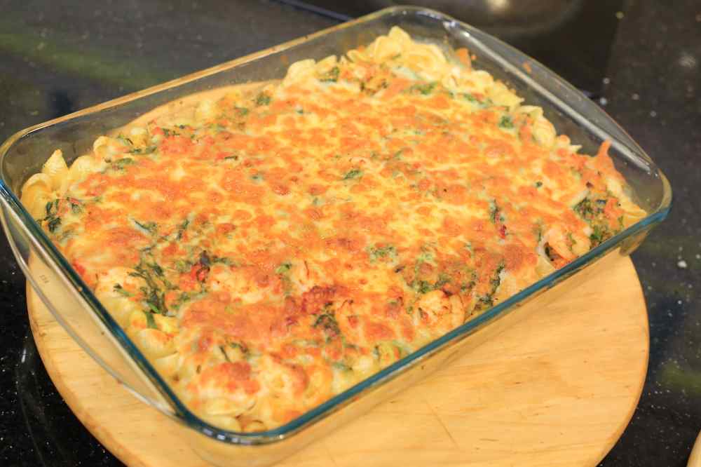 مكرونة بالجمبري