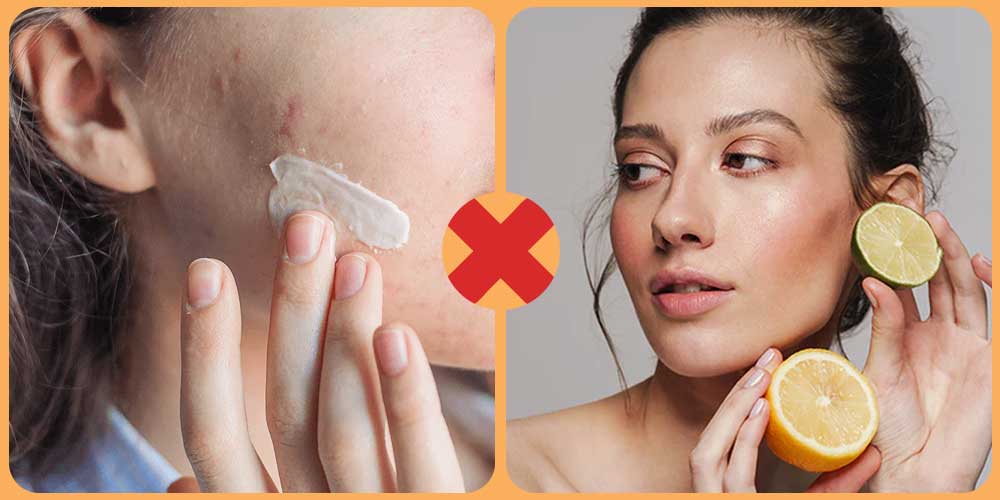 وصفات تضر بشرتك