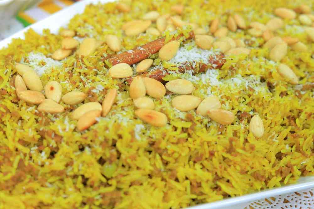 أرز مبهر باللحمة المفرومة