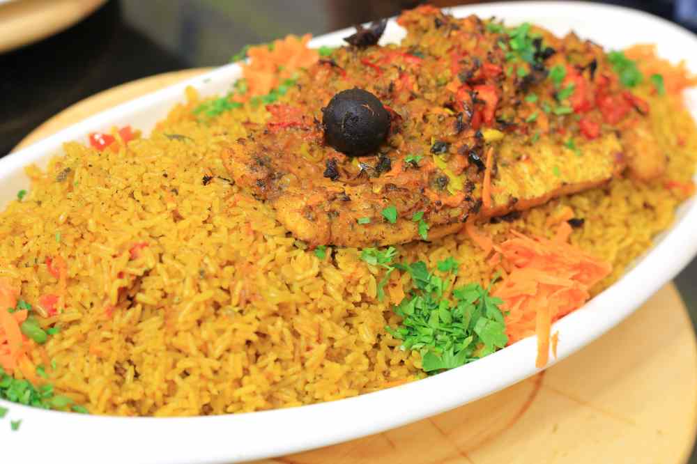 برياني السمك