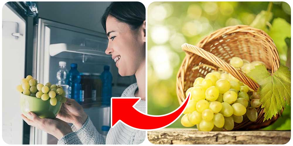 تخزين العنب