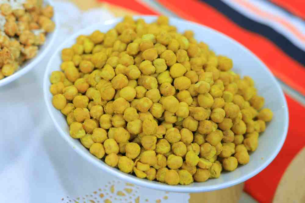 حمص بالكاري في القلاية الهوائية