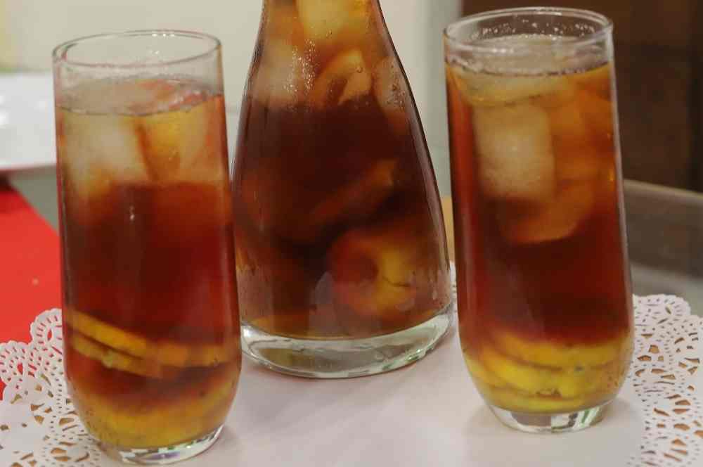 شاي مثلج بالتين الشوكي