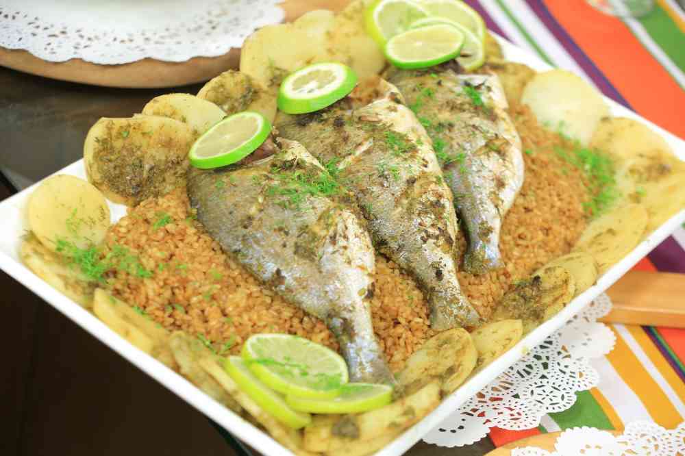 صينية دينيس بالبطاطس