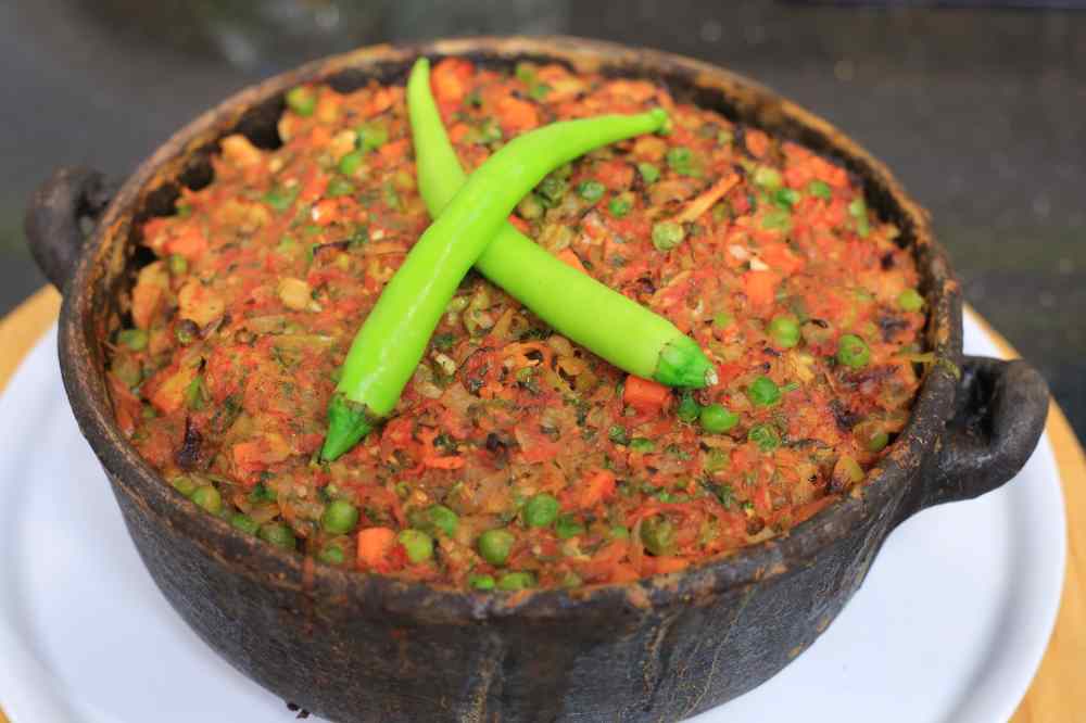 طاجن البحريات بالخضروات