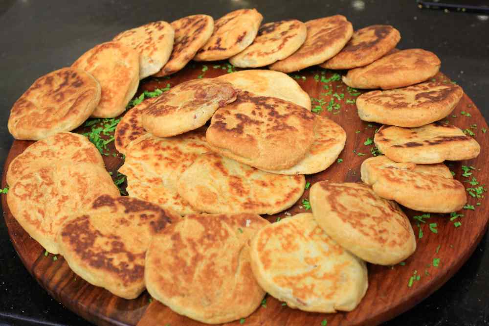 فطائر الطاسة على الطريقة الروسية
