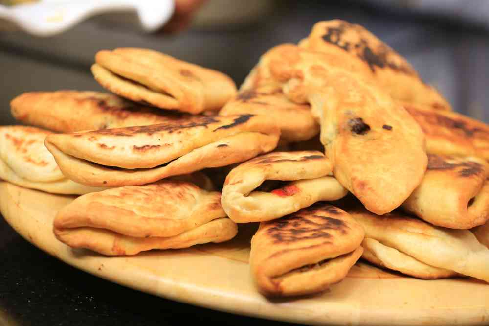 فطائر تركية على الطاسة