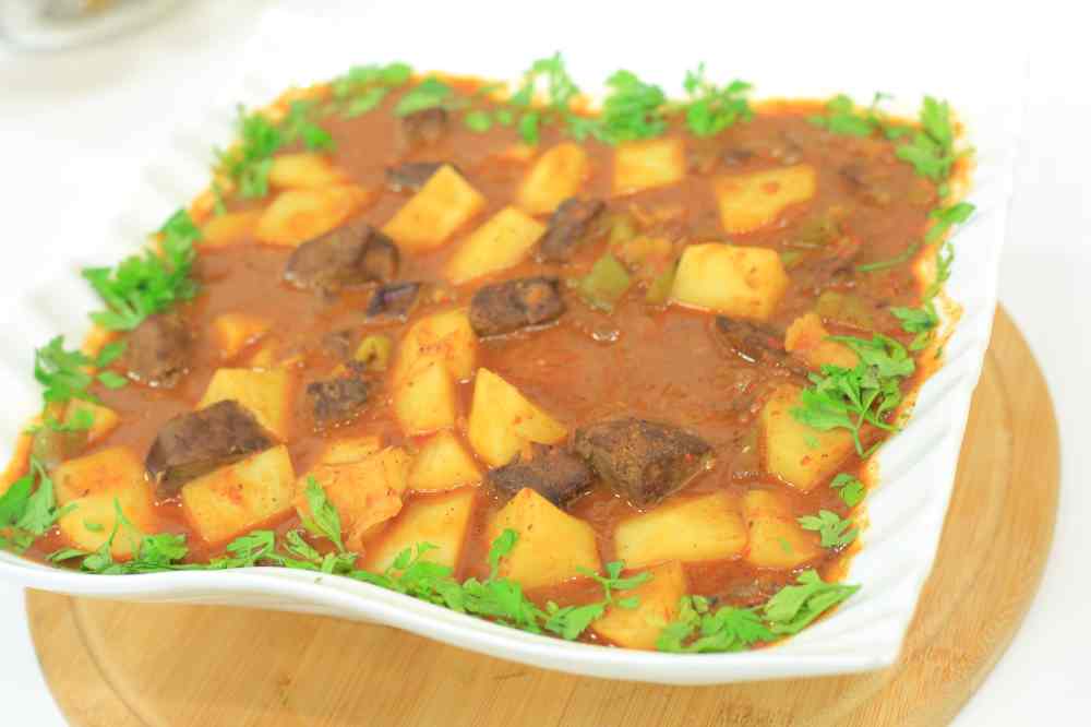 كبدة بالصلصة