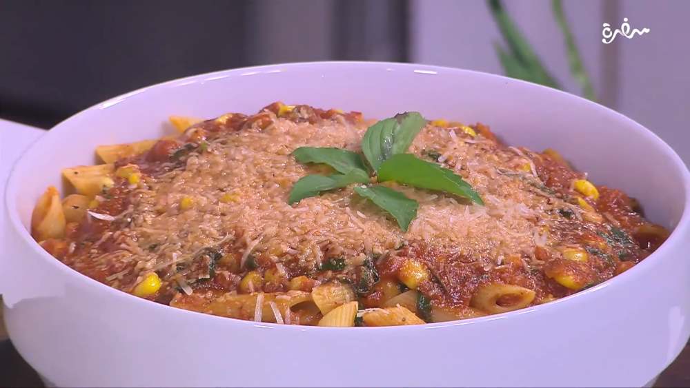 مكرونة بالخضار