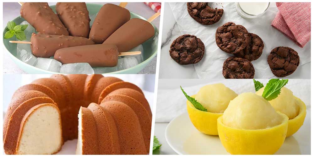 وصفات بدون لبن