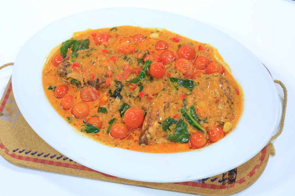 دجاج تاسكن بصوص الكريمي