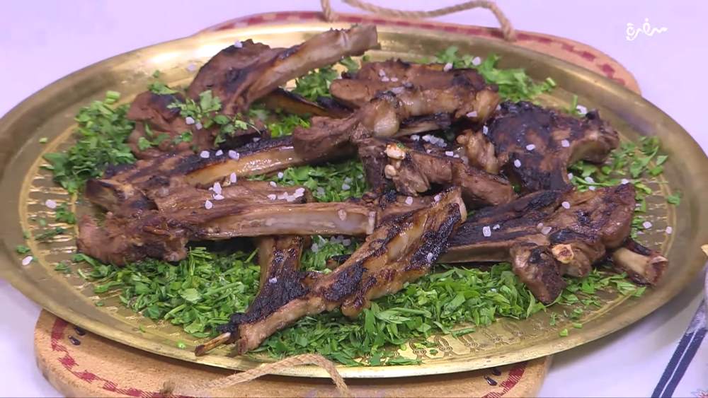 ريش ضاني مشوية