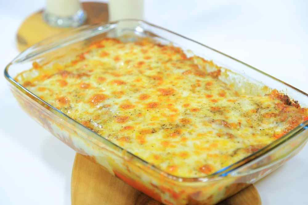 صينية بطاطس باللحم المفروم