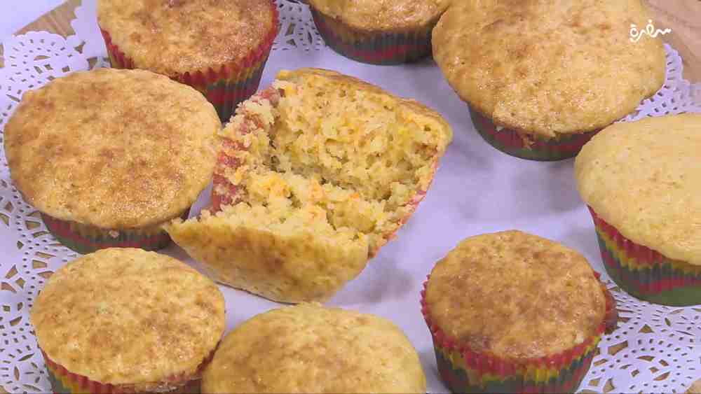 كب كيك بالجزر